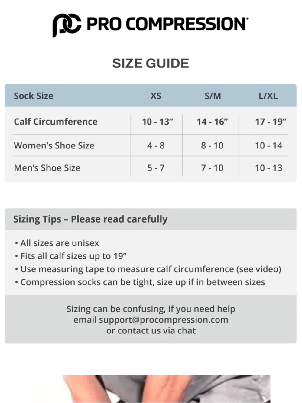 Pro Compression | Marathon Over The Calf Compression Socks - Picture 8 of 8